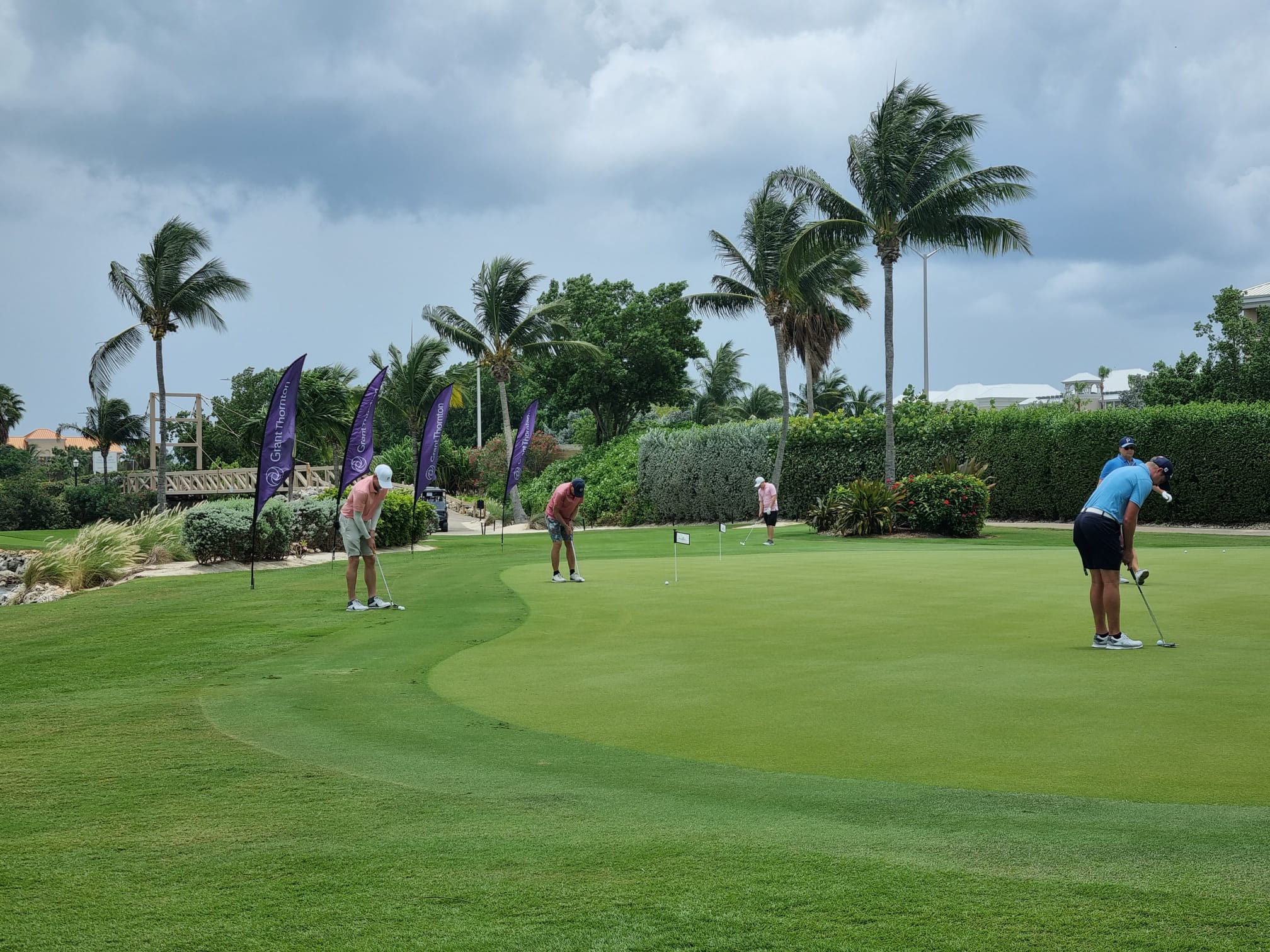 Players at Event 1 of the inaugural Grant Thornton Summer Series
